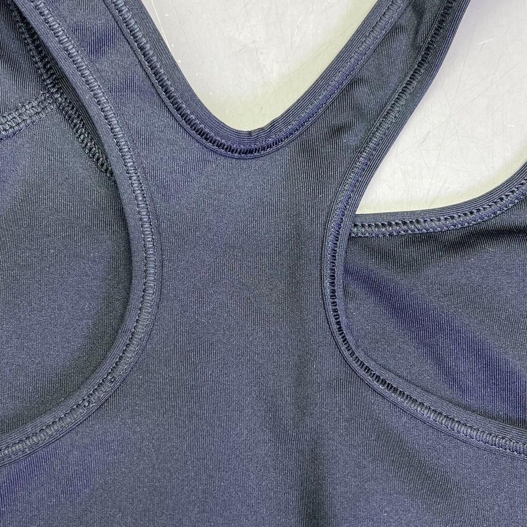 NIKE Swoosh Logo Dri-Fit Sports Bra Women's Sz S Black/White (Pre-Owned)