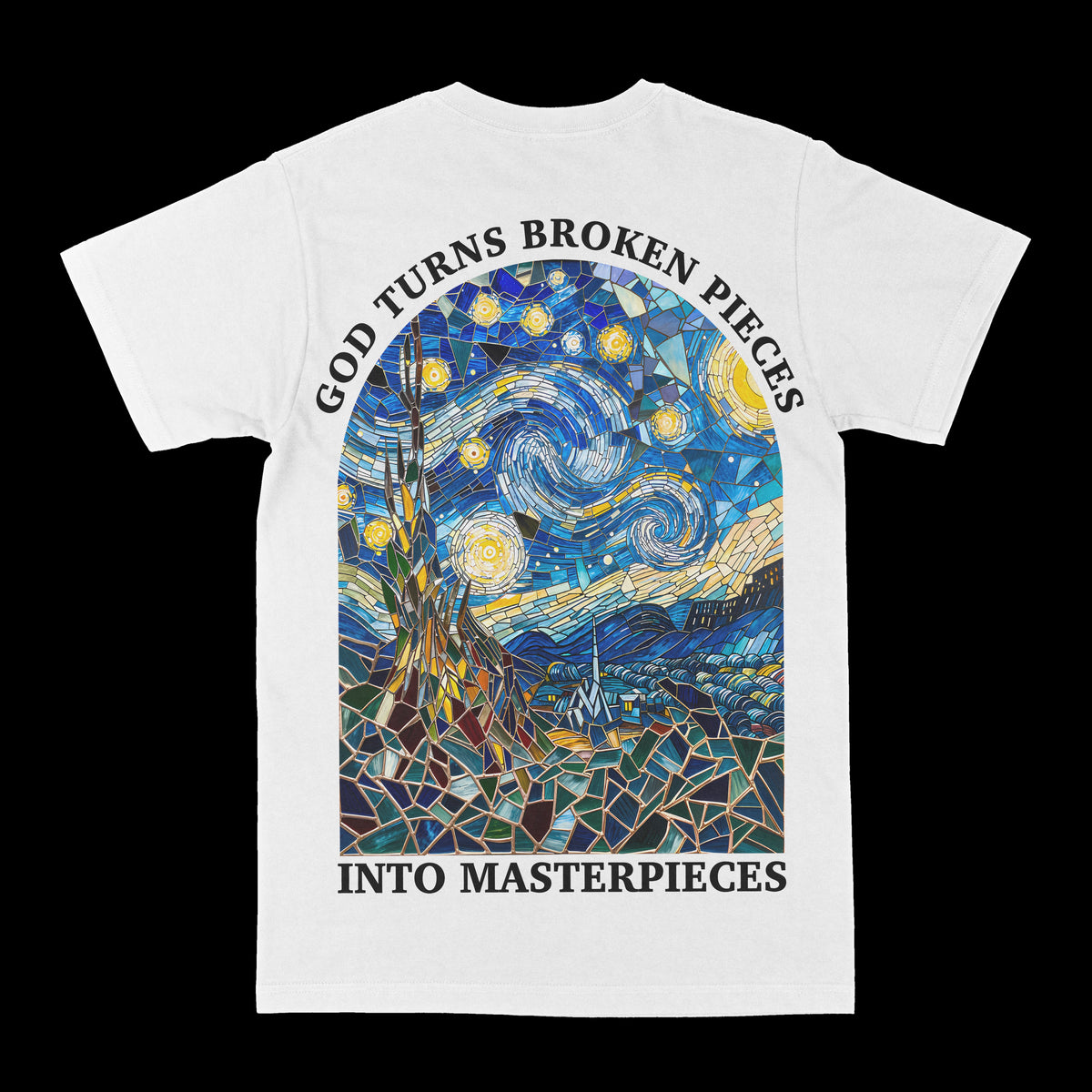 Broken Glass Graphic Tee